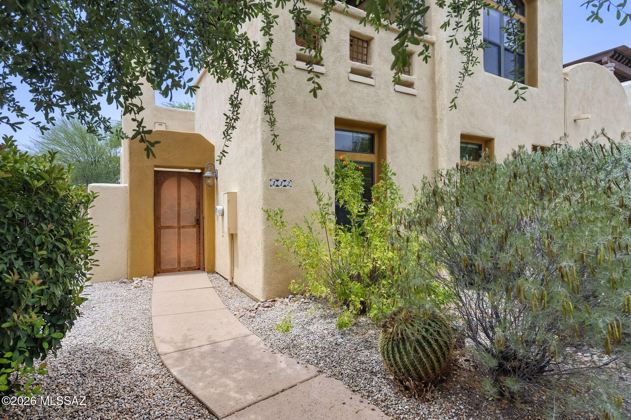 112 Post Way Tubac, AZ 85646 - Photo 2 of 45 Front Entry