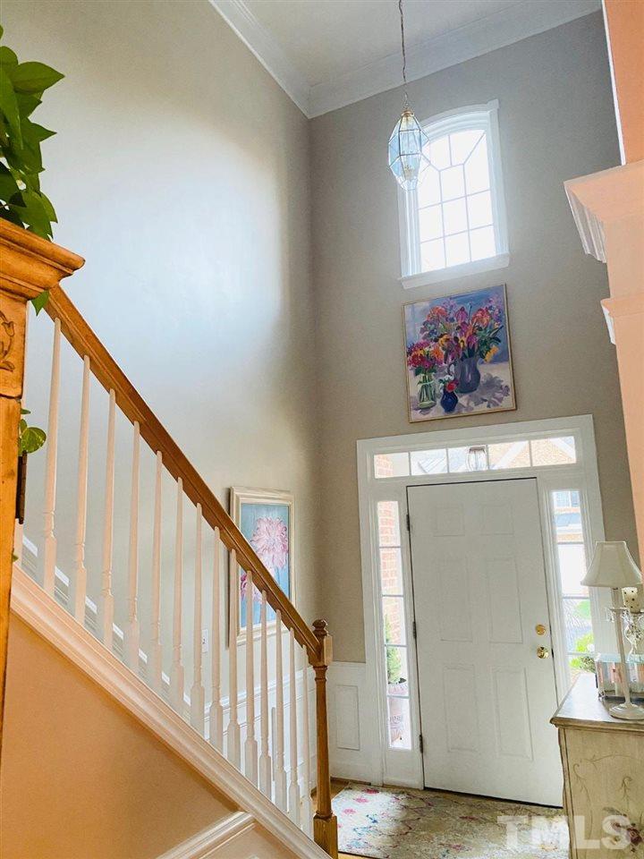 3616 Lion Ridge Court Raleigh, NC 27612 - Photo 7 of 29 This welcoming foyer is bright and cheery. Welcome your guests into this beautiful home!