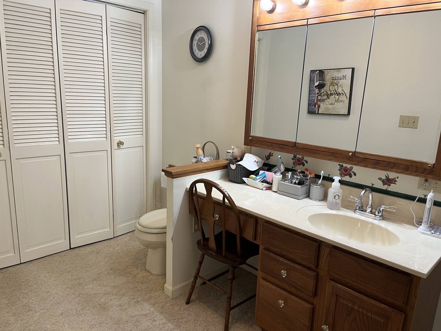 310 North Main Street Rankin, IL 60960 - Photo 7 of 17 a bathroom with a sink and a mirror