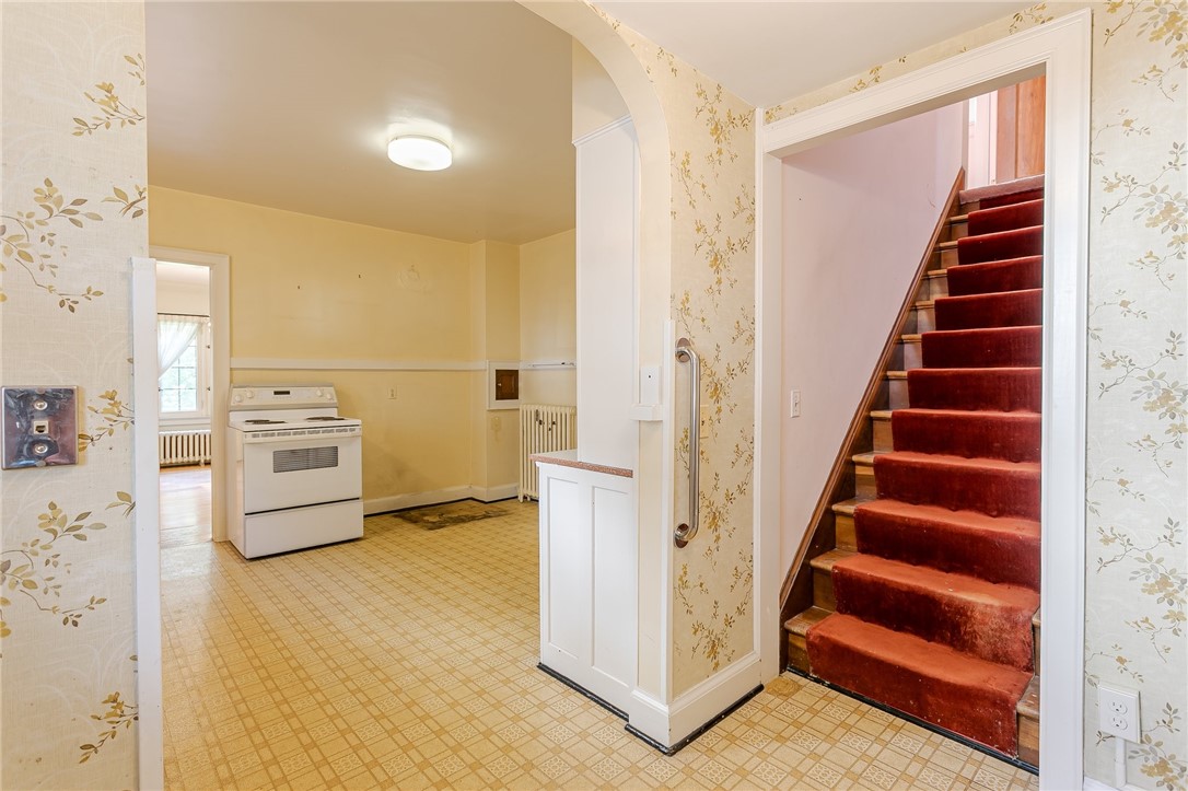 581 Claybourne Road Brighton, NY 14618 - Photo 14 of 40 Breakfast nook with back staircase to second floor