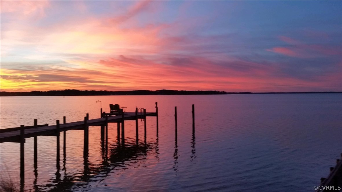 1768 Old Ferry Road Hudgins, VA 23076 - Photo 7 of 22 Gwynn's Island Sunset. Photo taken from another lo