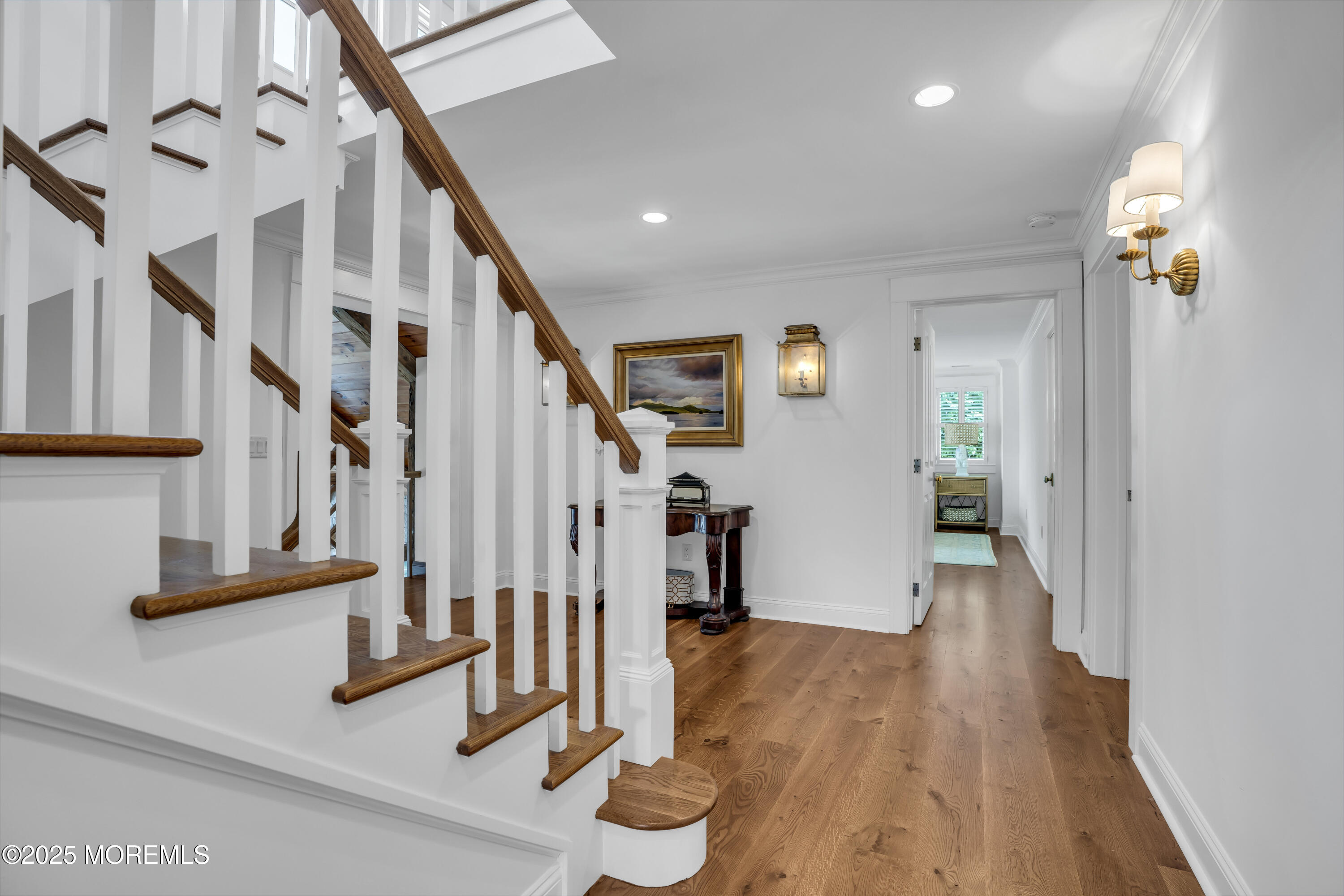 118 Warren Avenue Spring Lake, NJ 07762 - Photo 36 of 66 a view of entryway and hall with wooden floor