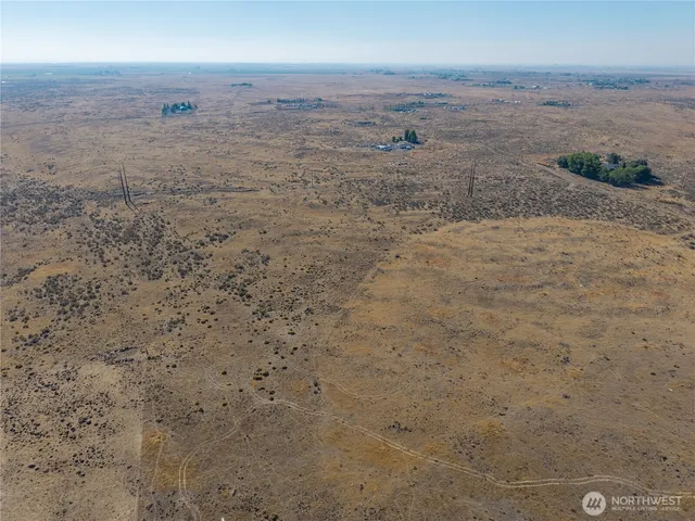 a view of a beach in an empty room