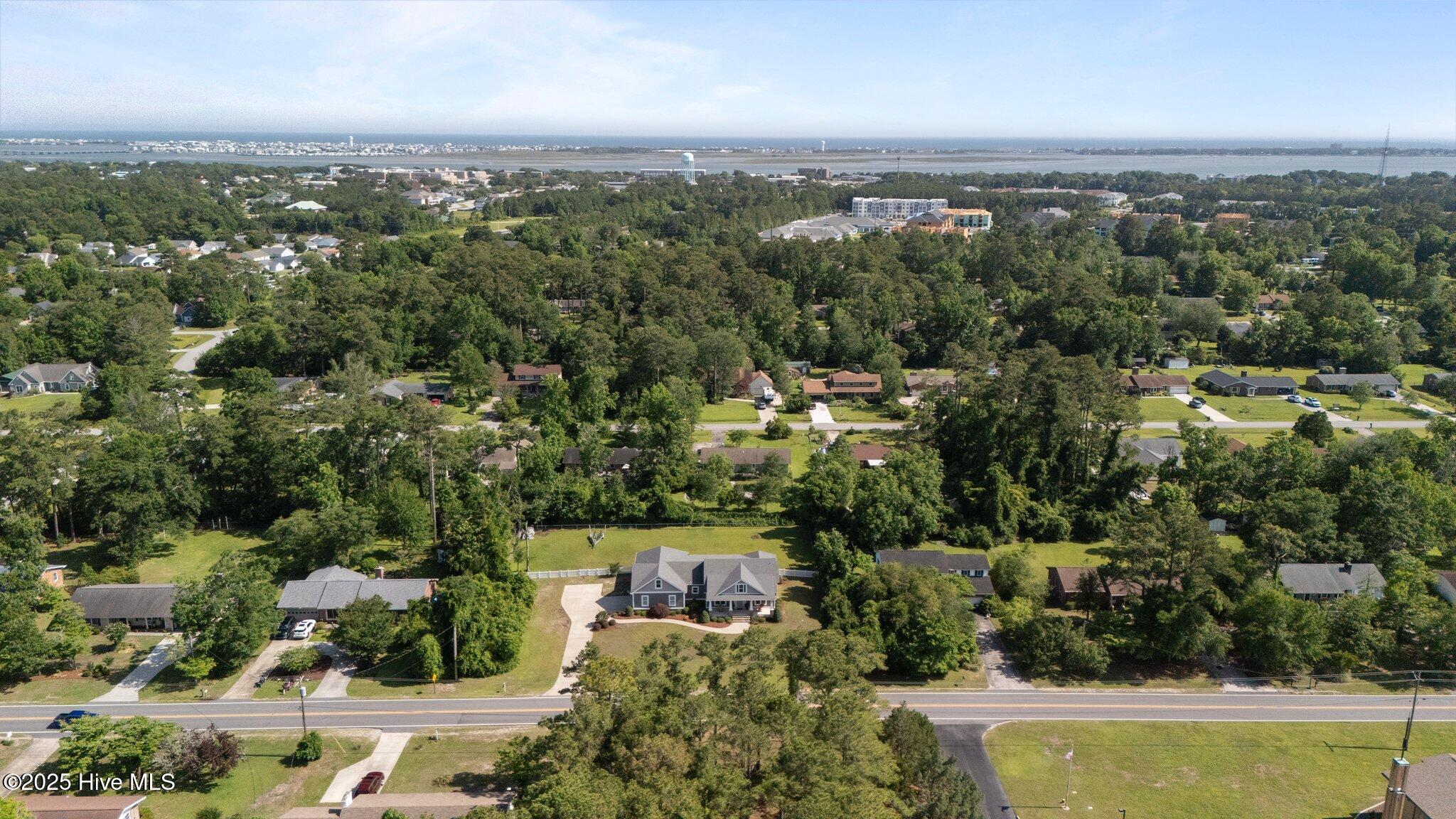 3607 Country Club Road Morehead City, NC 28557 - Photo 43 of 50 Aerial view