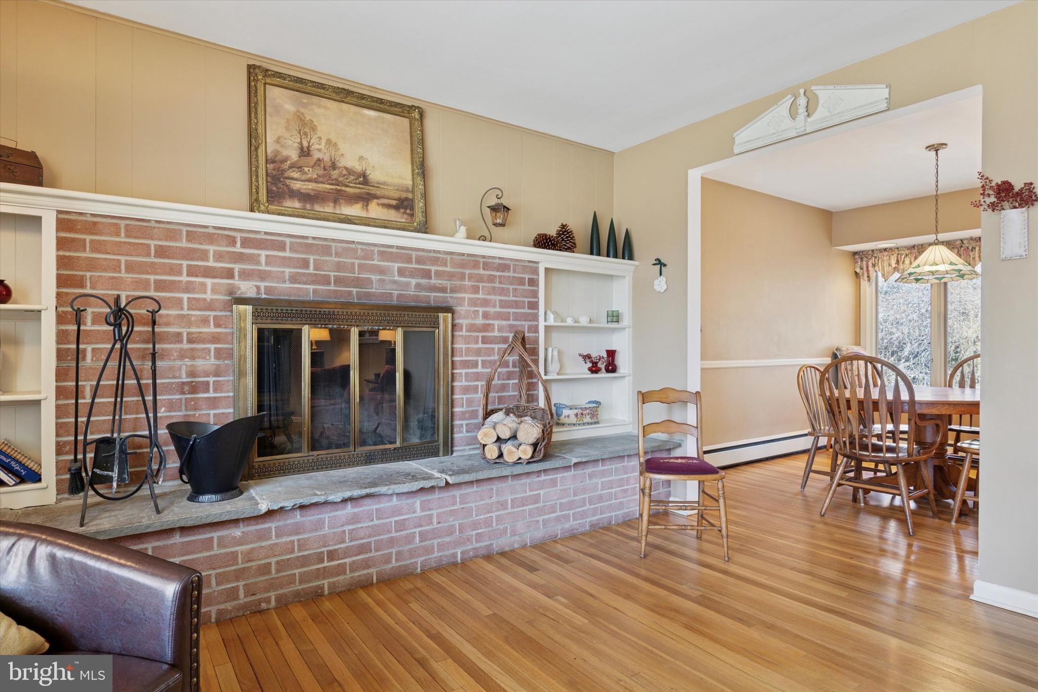 1111 Hagues Mill Road Ambler, PA 19002 - Photo 6 of 31 a living room with furniture and wooden floor