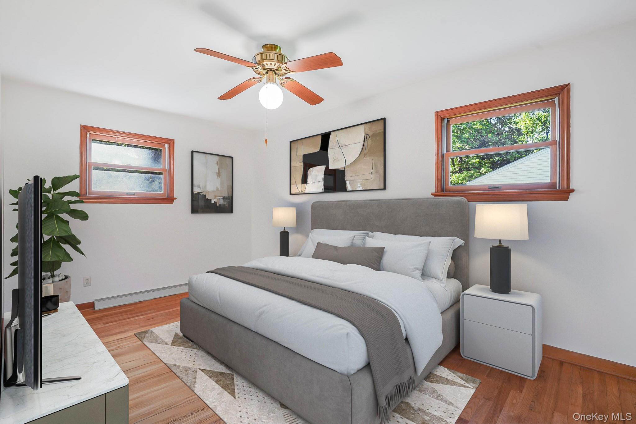 84 Sleight-Plass Road Poughkeepsie, NY 12603 - Photo 21 of 30 a bedroom with a bed and a painting on the wall