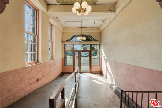 a very nice looking room with a large window