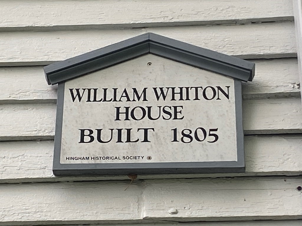 413 Main Street Hingham, MA 02043 - Photo 32 of 33 a close up of a street sign