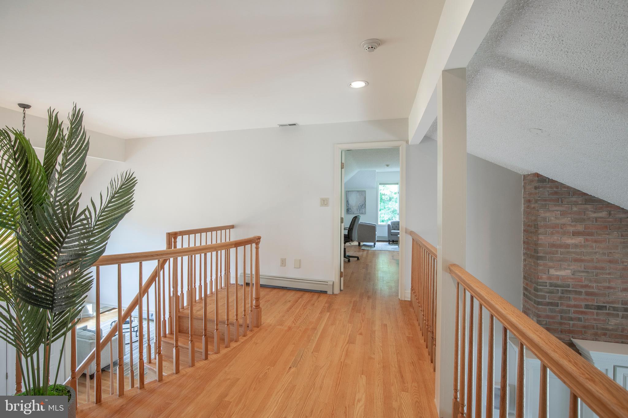 4670 Bergstrom Road Doylestown, PA 18902 - Photo 46 of 88 Second floor Hallway with hardwood flooring