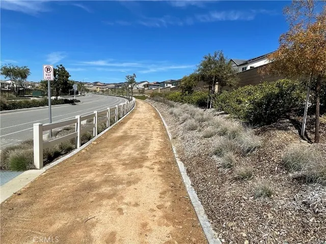 a building view with outdoor space
