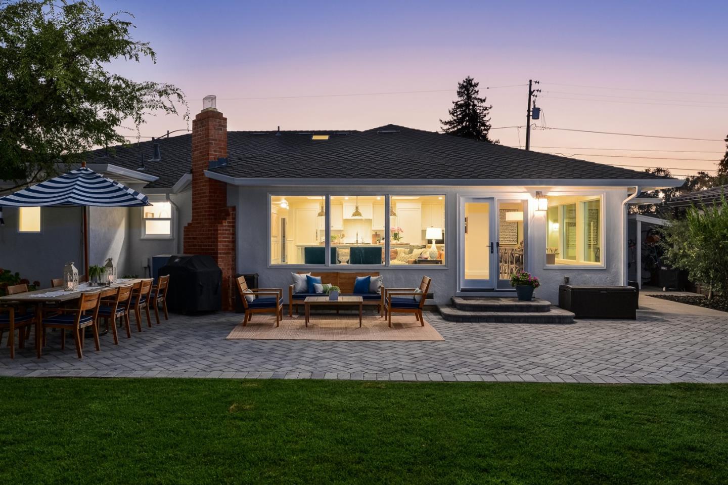 1261 Springer Road Los Altos, CA 94024 - Photo 31 of 32 a view of a house with patio