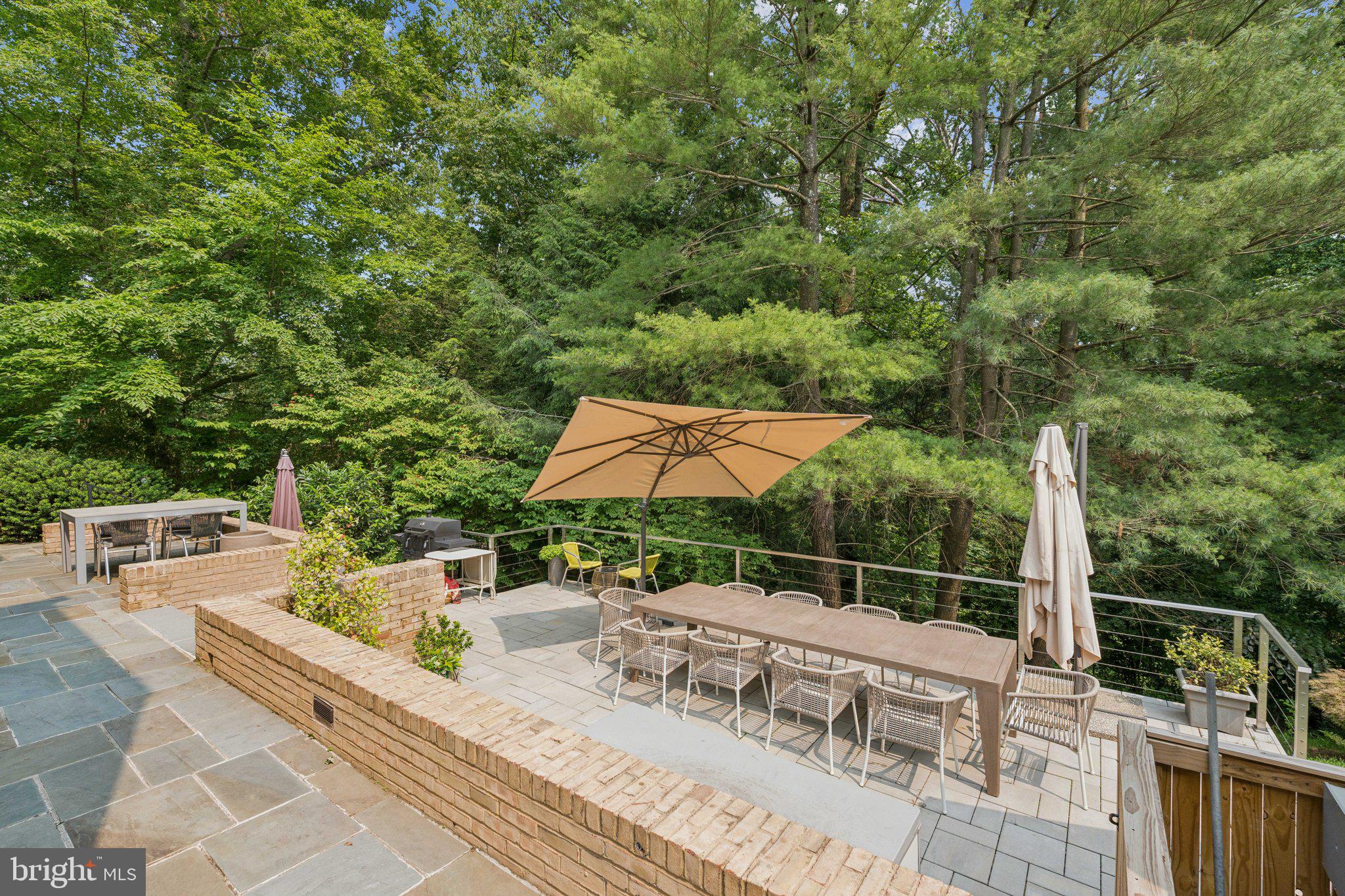 400 Chain Bridge Road McLean, VA 22101 - Photo 27 of 30 a view of a chairs and table on the terrace