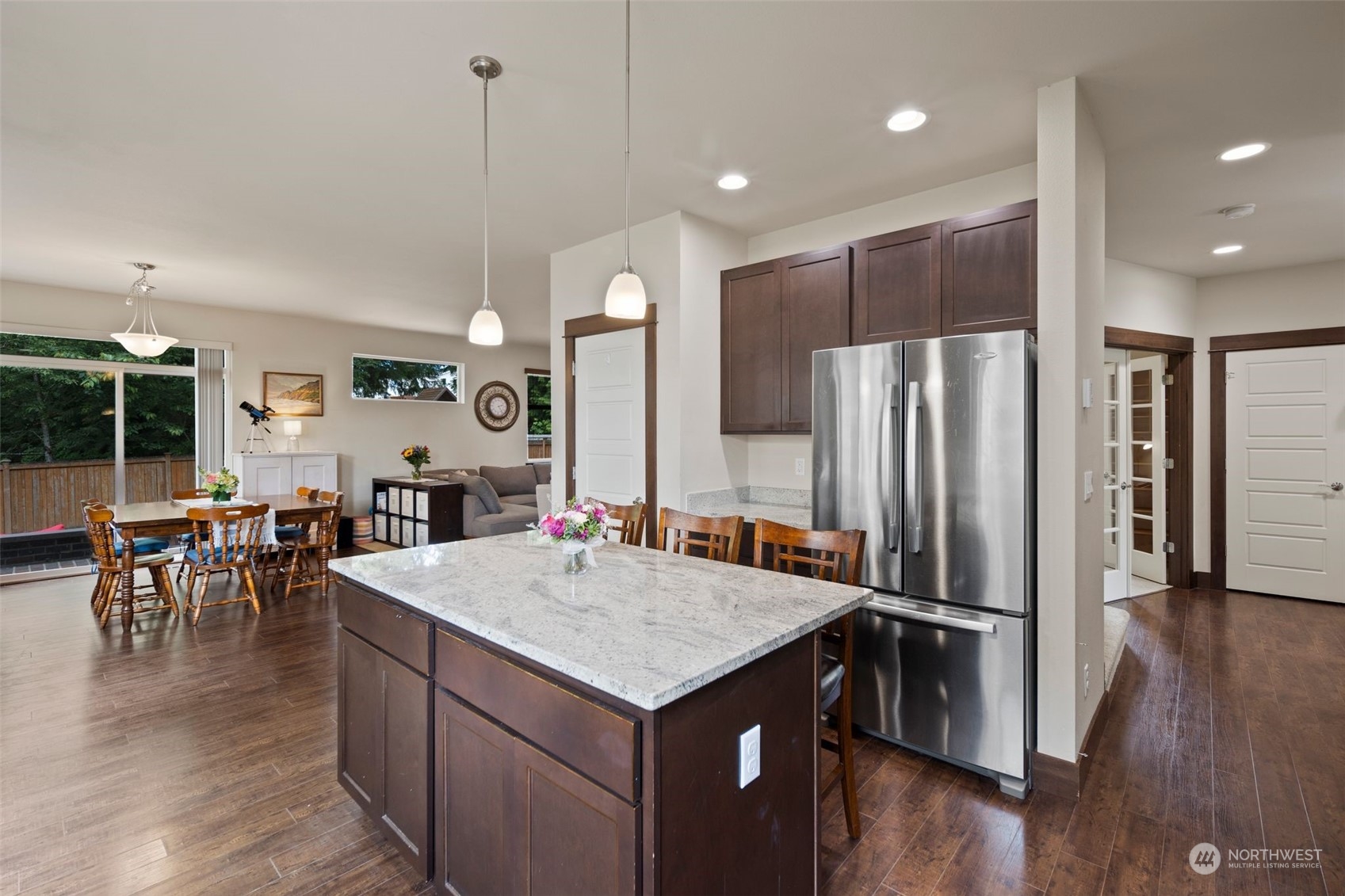 417 196th Street Southeast Bothell, WA 98012 - Photo 10 of 40 a kitchen with a refrigerator a oven and a refrigerator