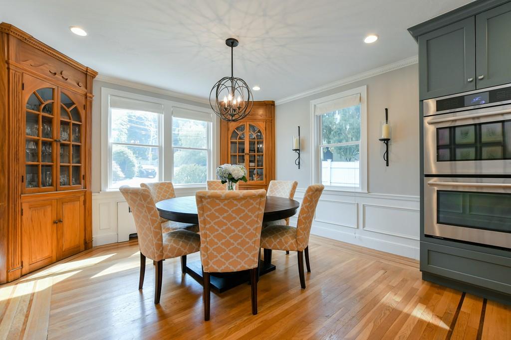 9 Hillcroft Road Boston, MA 02130 - Photo 10 of 29 a view of a dining room with furniture window and wooden floor