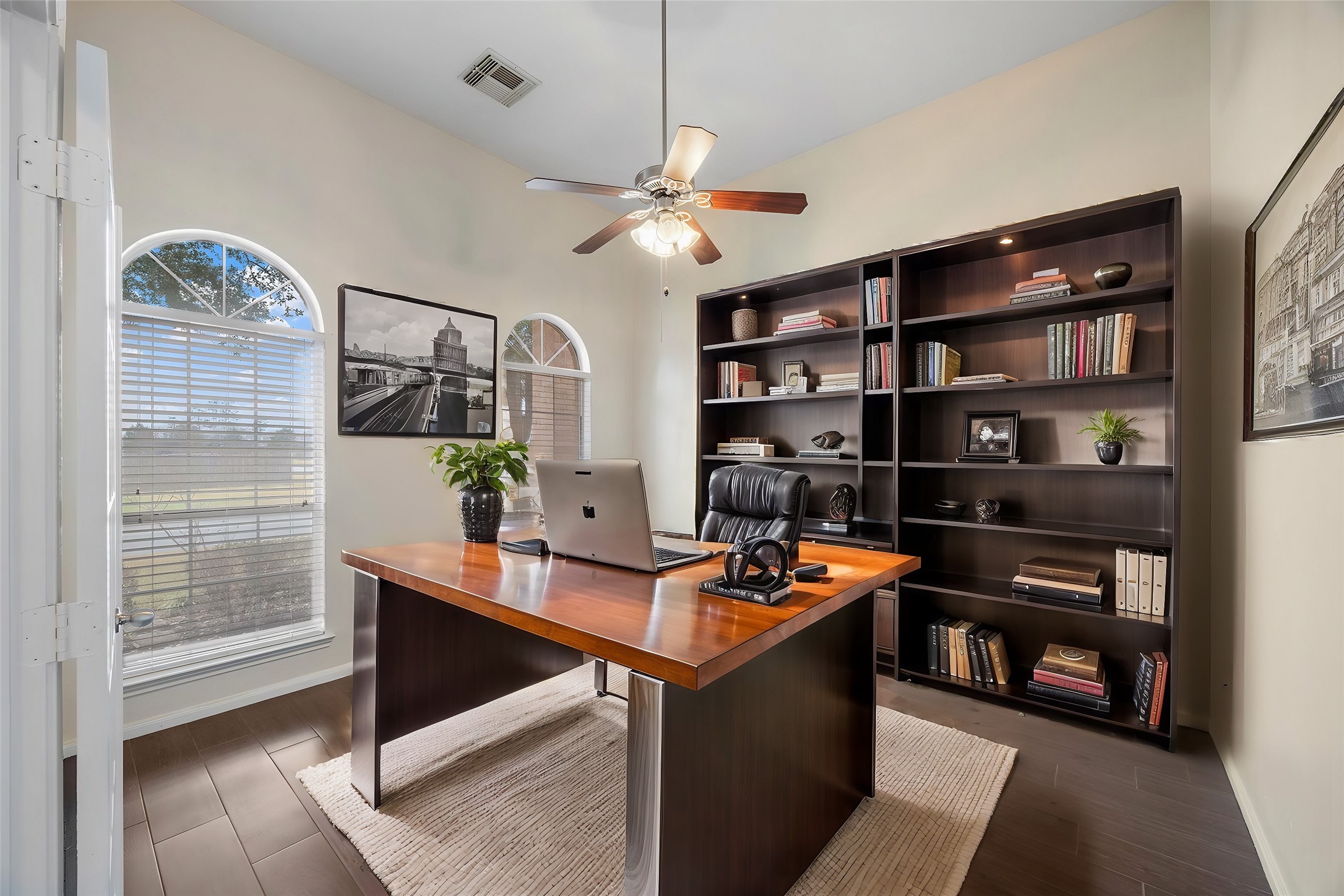 24538 Fort Settlement Drive Spring, TX 77373 - Photo 3 of 29 Virtually Staged Home Office.