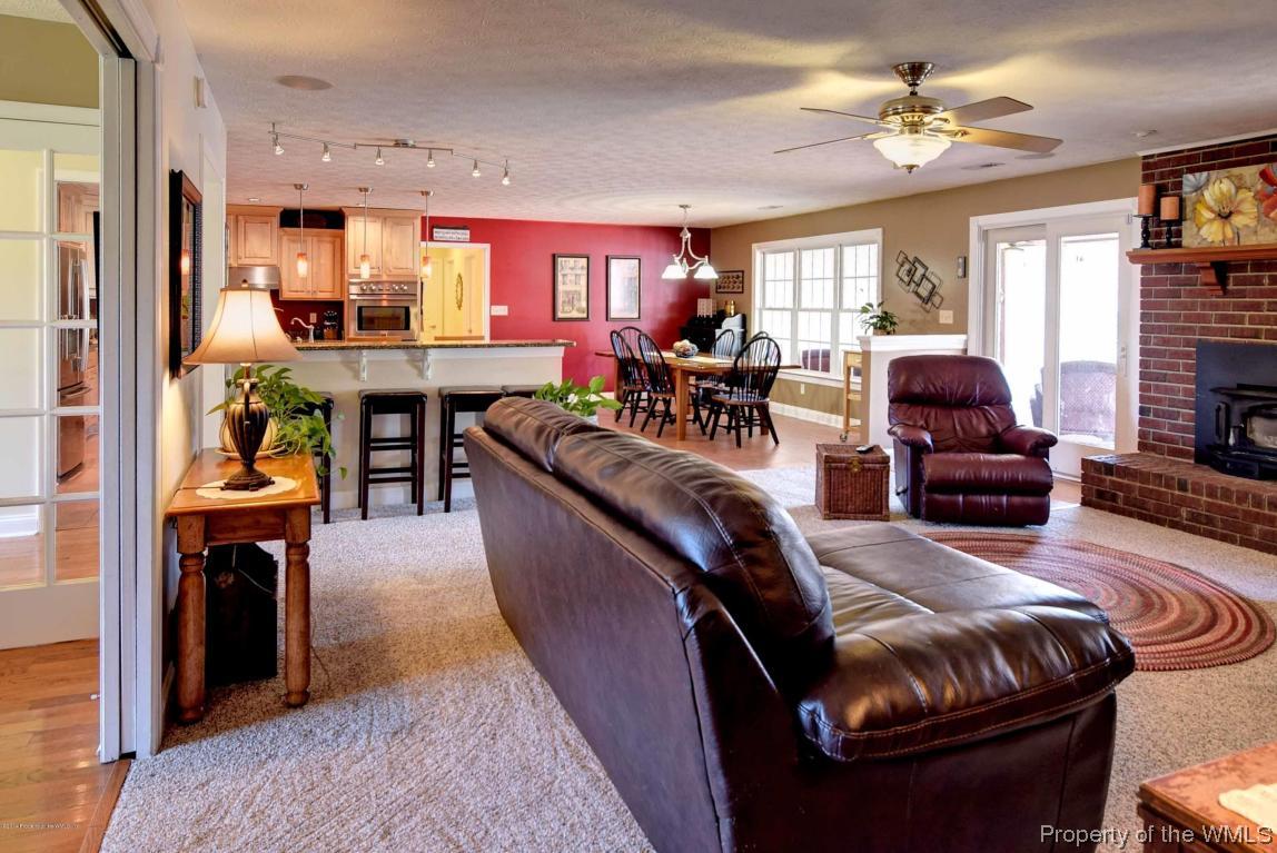 3870 Wakema Road West Point, VA 23181 - Photo 8 of 45 Family Room looking into Kitchen Area