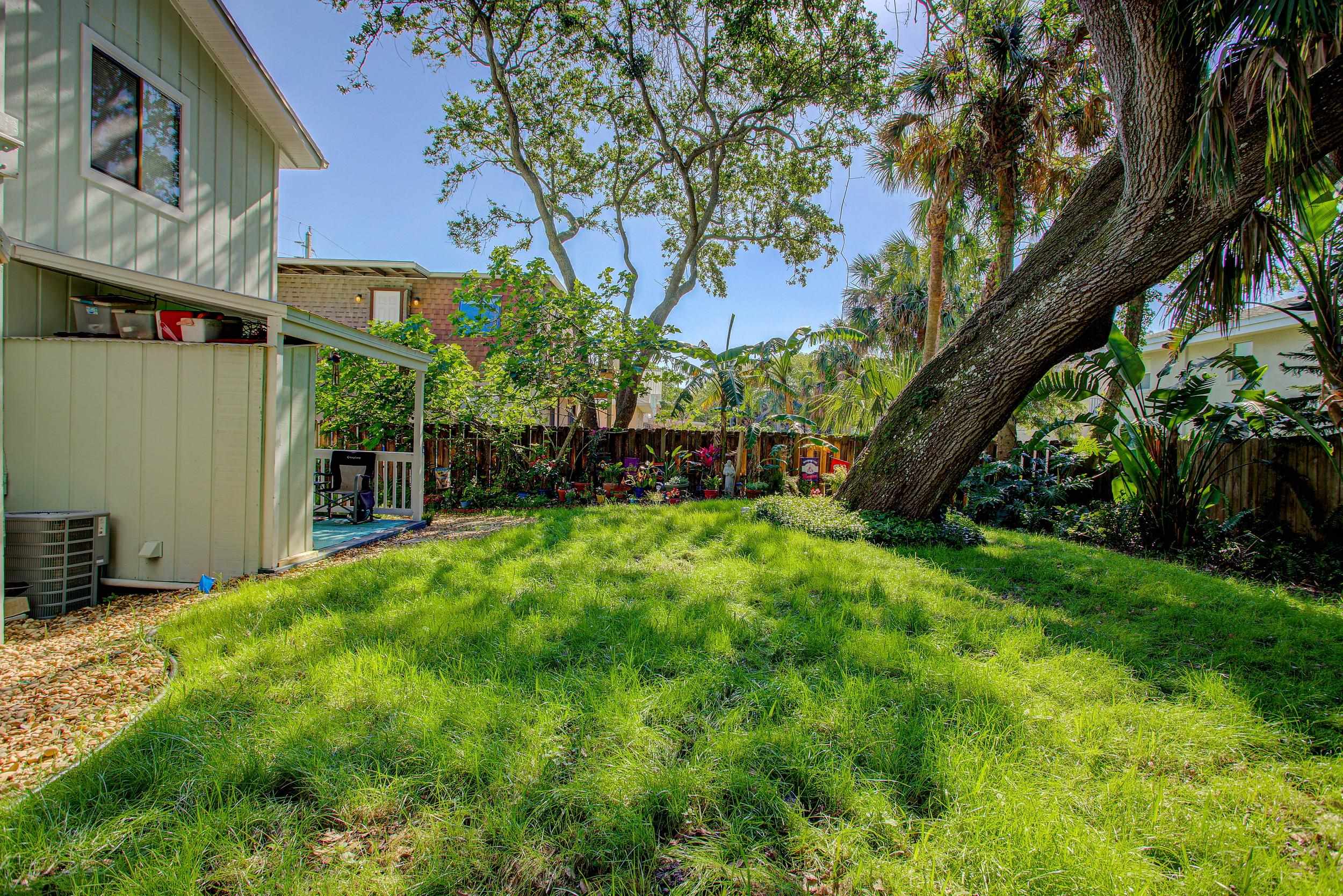 213 A Street St. Augustine, FL 32080 - Photo 8 of 29 a view of a yard in front of a building