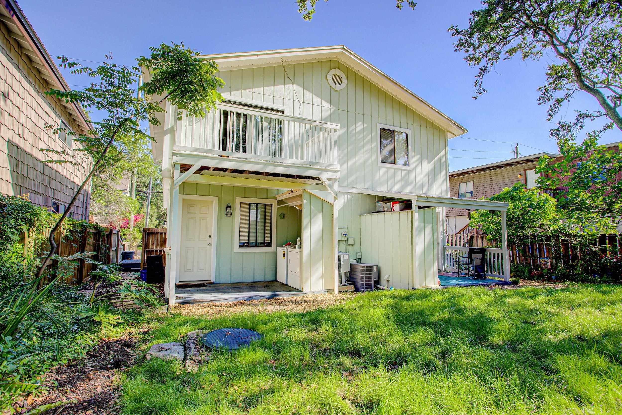 213 A Street St. Augustine, FL 32080 - Photo 9 of 29 a view of a back yard of the house
