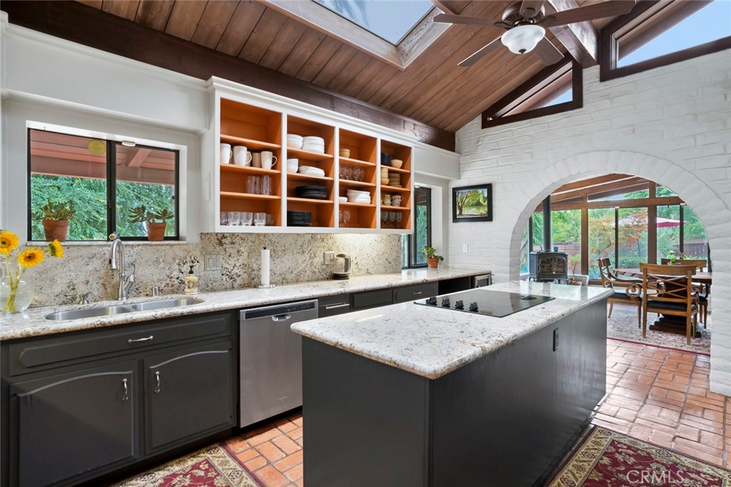 11550 Old Castle Road Valley Center, CA 92082 - Photo 12 of 60 Main house kitchen.