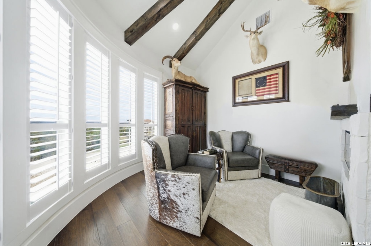 5920 Verden Ridge New Braunfels, TX 78132 - Photo 30 of 61 a living room with furniture and a large window