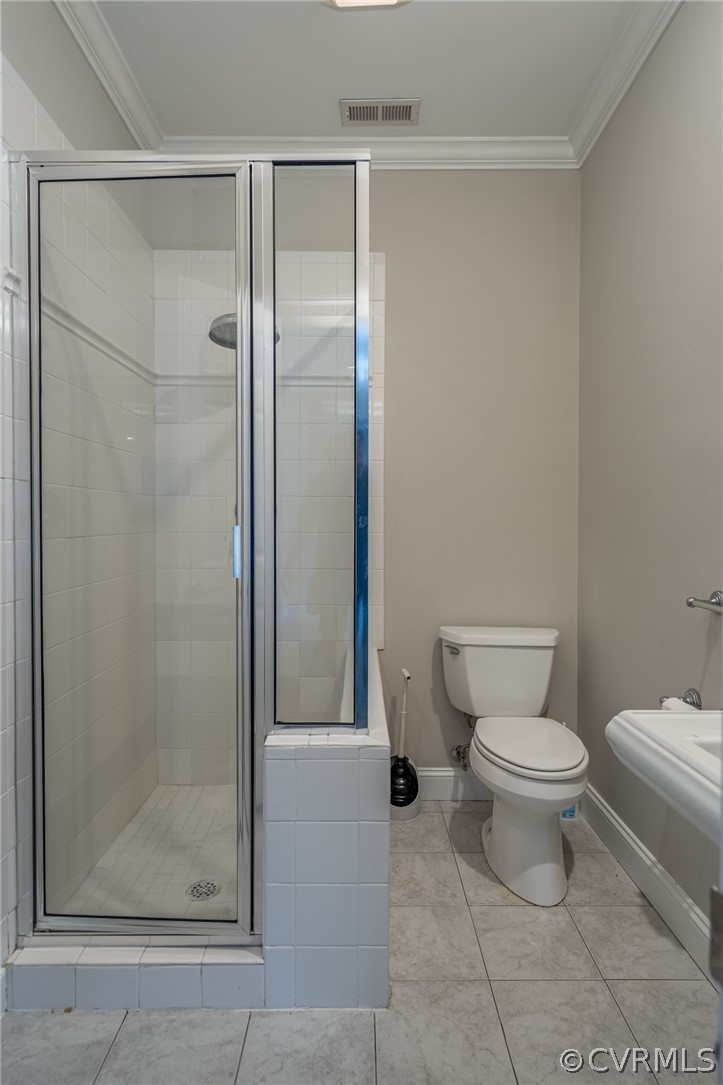 209 Castlerock Williamsburg, VA 23188 - Photo 28 of 31 a bathroom with a toilet and a shower