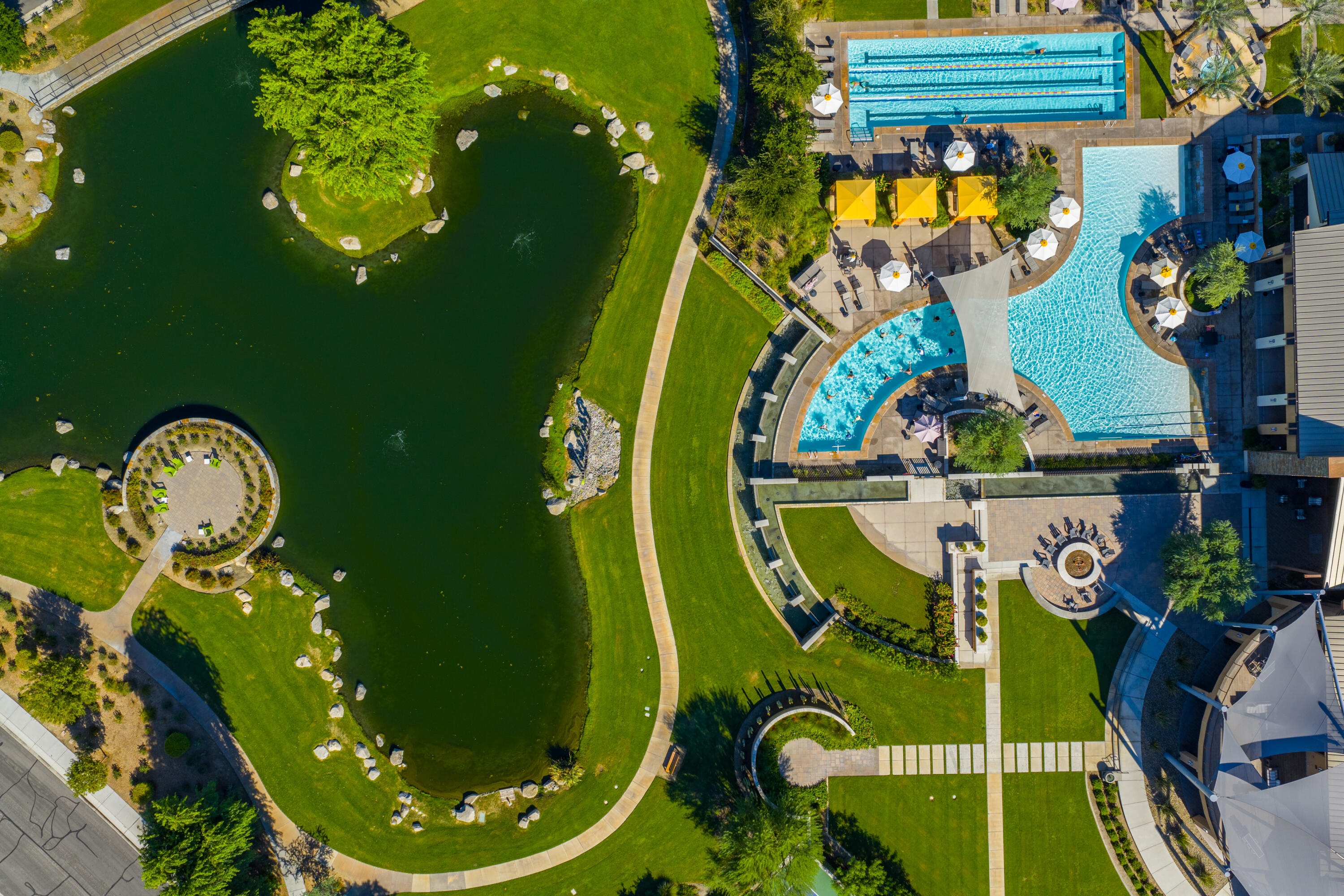50380 Timber Creek Way Indio, CA 92201 - Photo 45 of 50 an aerial view of a swimming pool