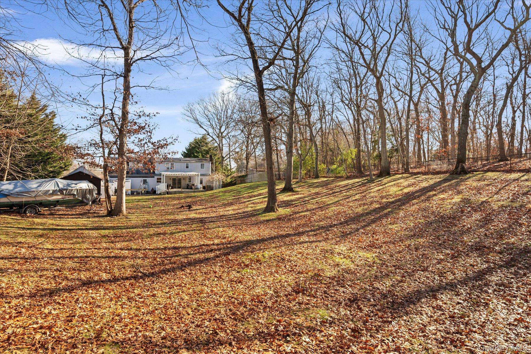 280 Moriches Road St. James, NY 11780 - Photo 25 of 39 a view of road with large trees