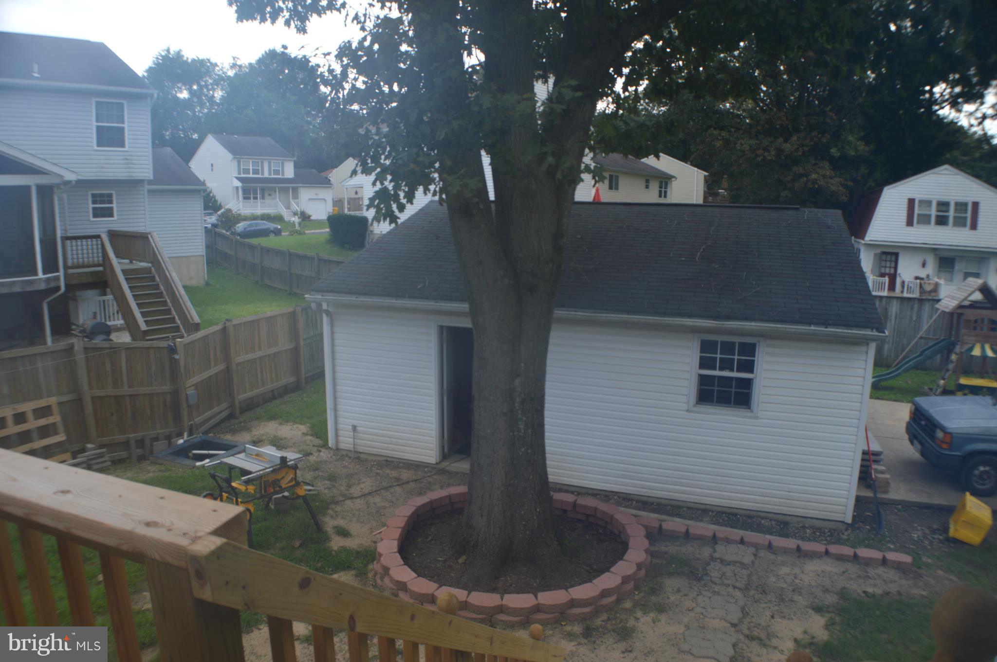 8038 Clark Station Road Severn, MD 21144 - Photo 22 of 30 view from rear deck off mud room