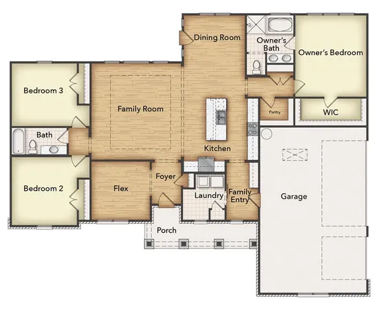 $476,900 | 2627 Witness Tree Road, Terrell, TX 75161