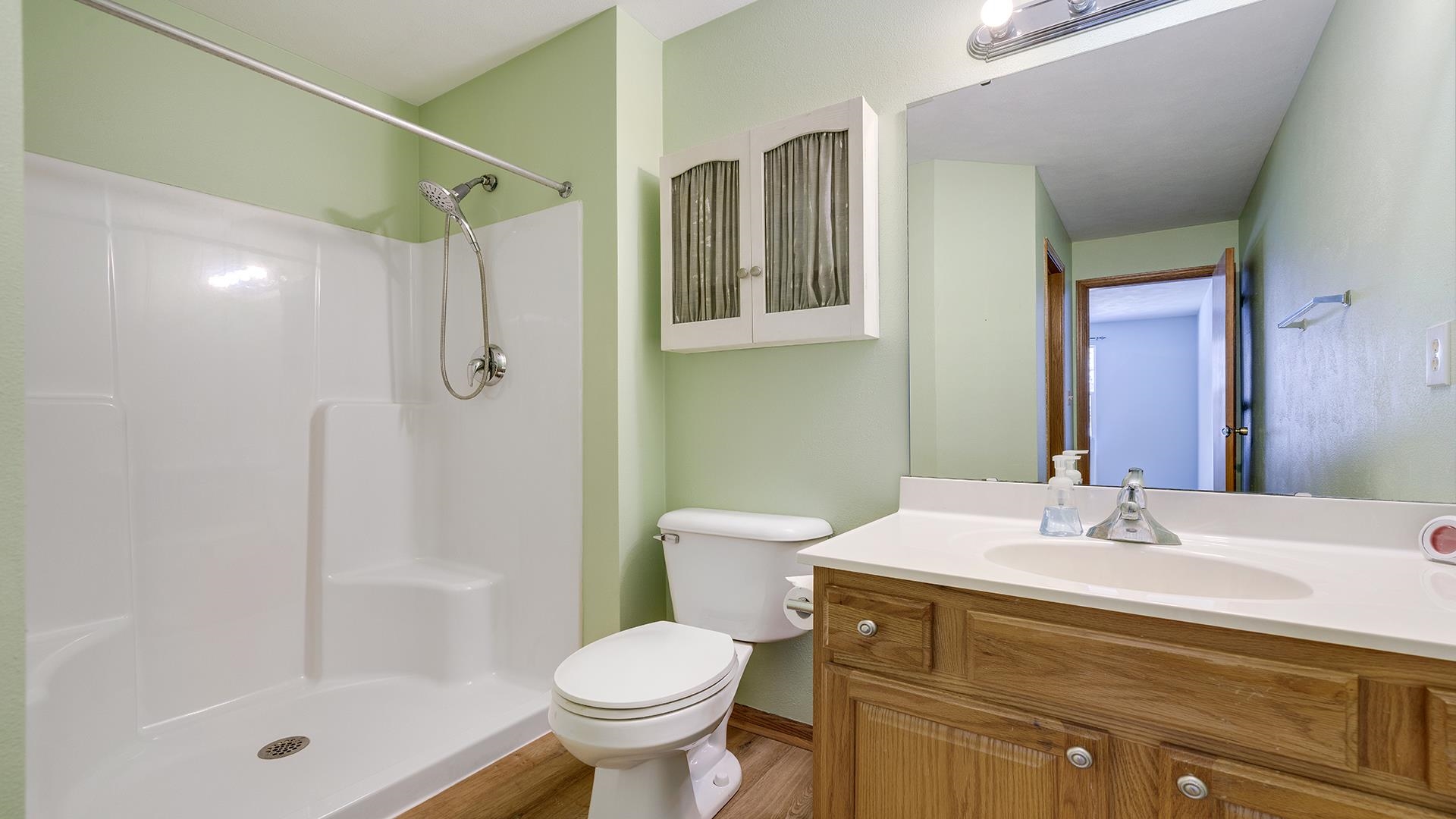 443 Mill Ridge Drive Byron, IL 61010 - Photo 17 of 25 a bathroom with a sink toilet and shower