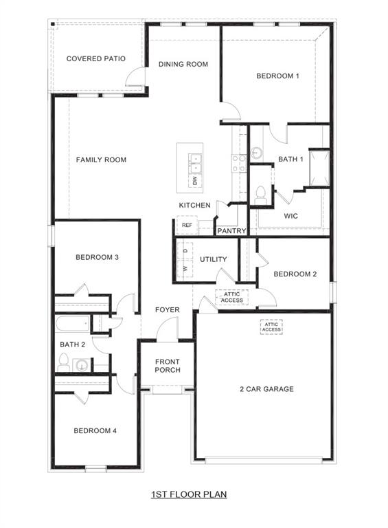 1969 Freeman Street Tyler, TX 75704 - Photo 30 of 30 Floor plan