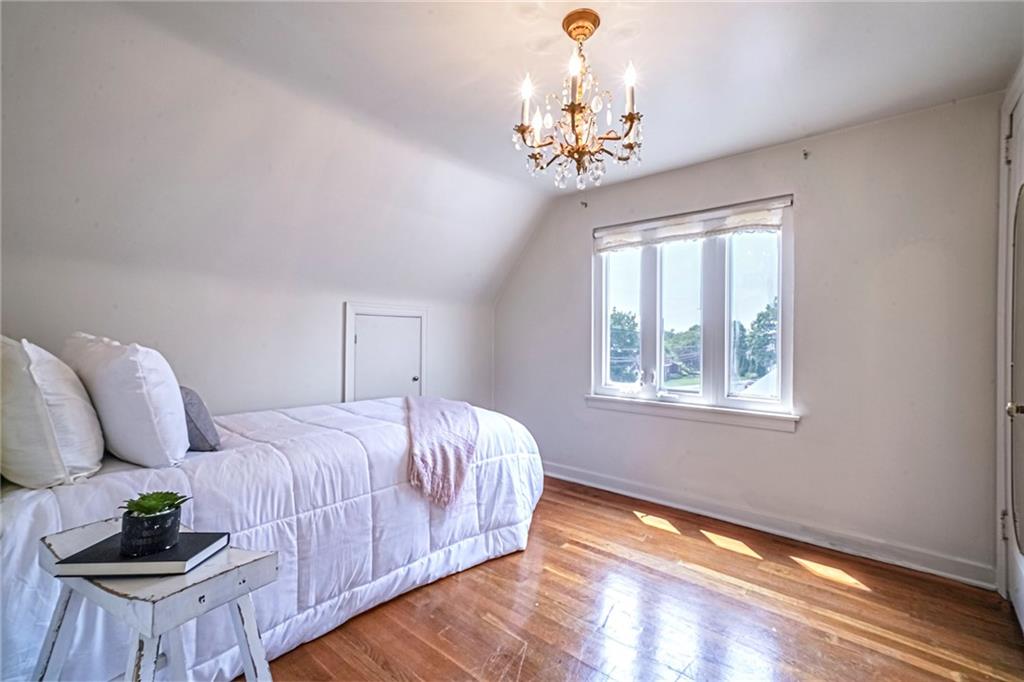 12 Kennedy Lane McKees Rocks, PA 15136 - Photo 21 of 29 a bedroom with bed and window