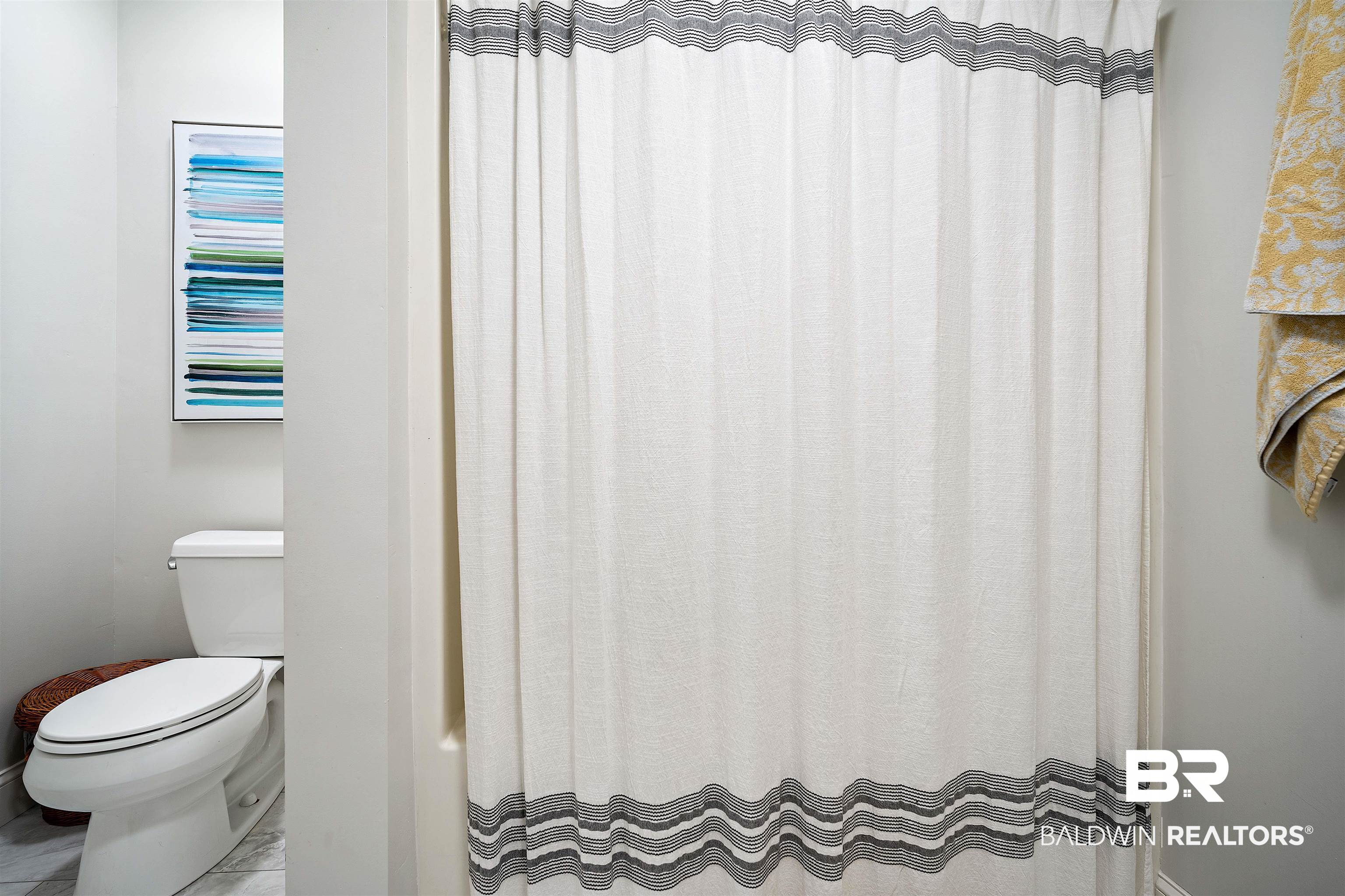 808 Michigan Avenue Fairhope, AL 36532 - Photo 18 of 33 Bathroom with a shower with curtain and toilet