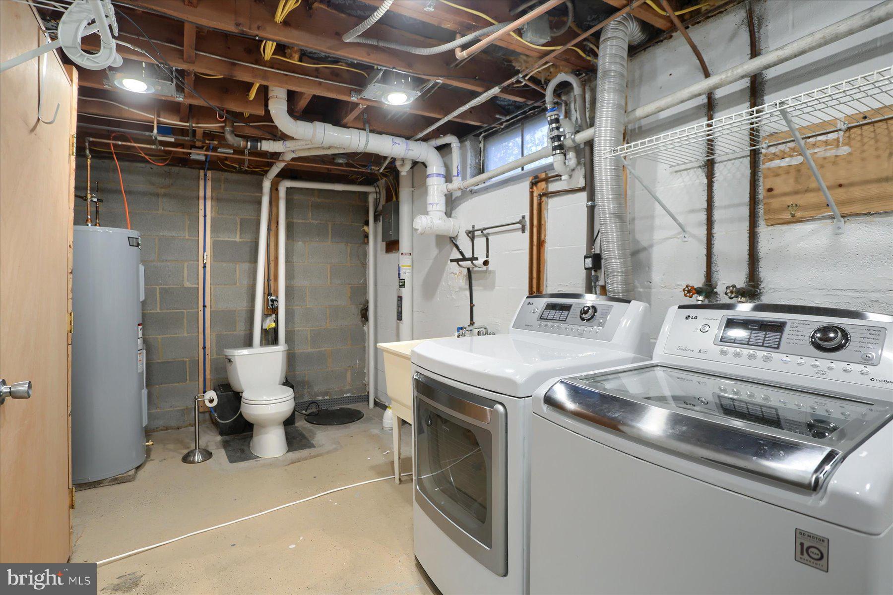 7936 Moyer Road Harrisburg, PA 17112 - Photo 29 of 37 Functional basement laundry space.