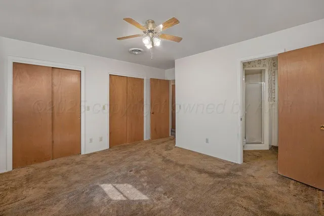 a view of an empty room with window