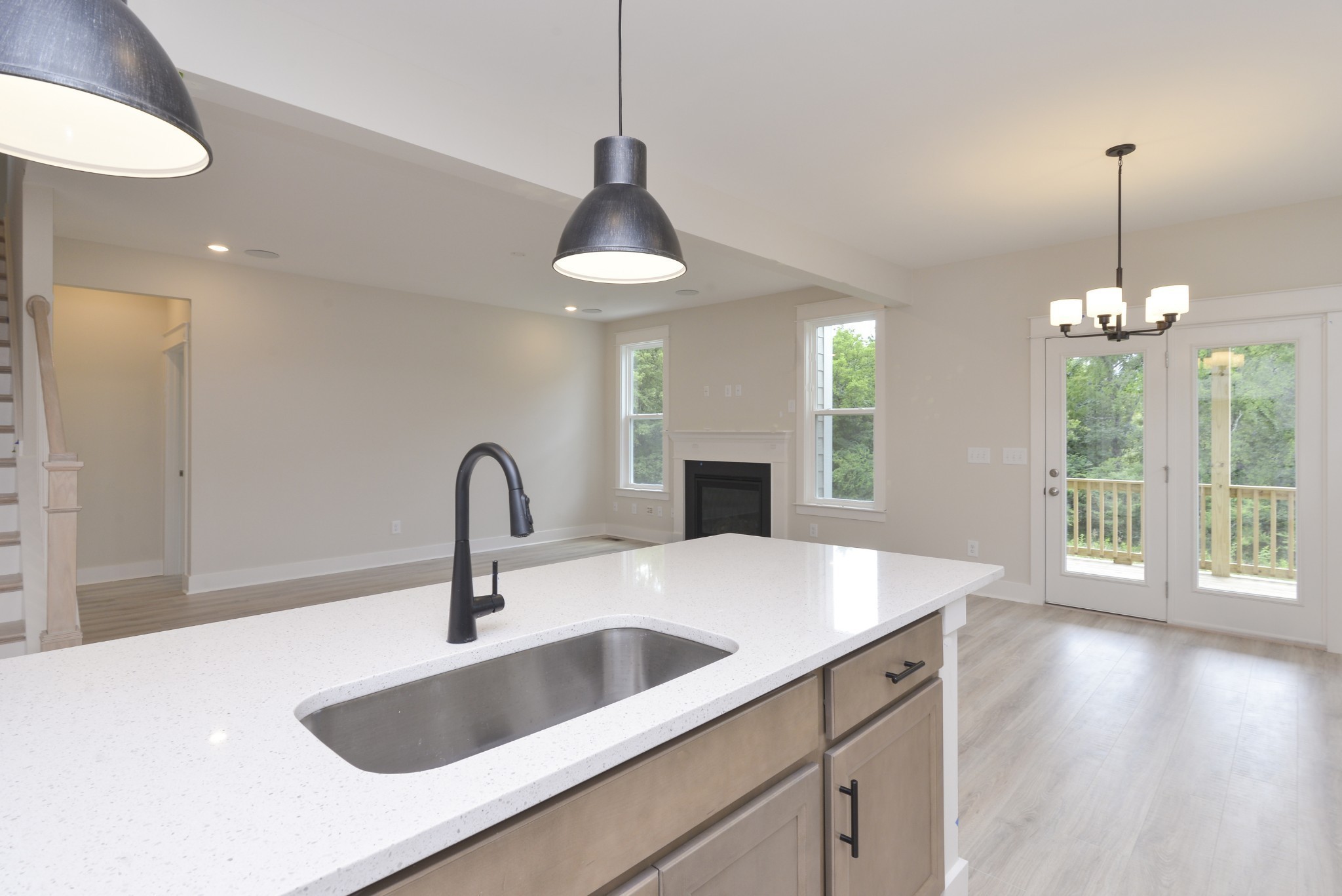 79 Remington Road Lebanon, TN 37090 - Photo 26 of 38 a kitchen with a sink and a chandelier