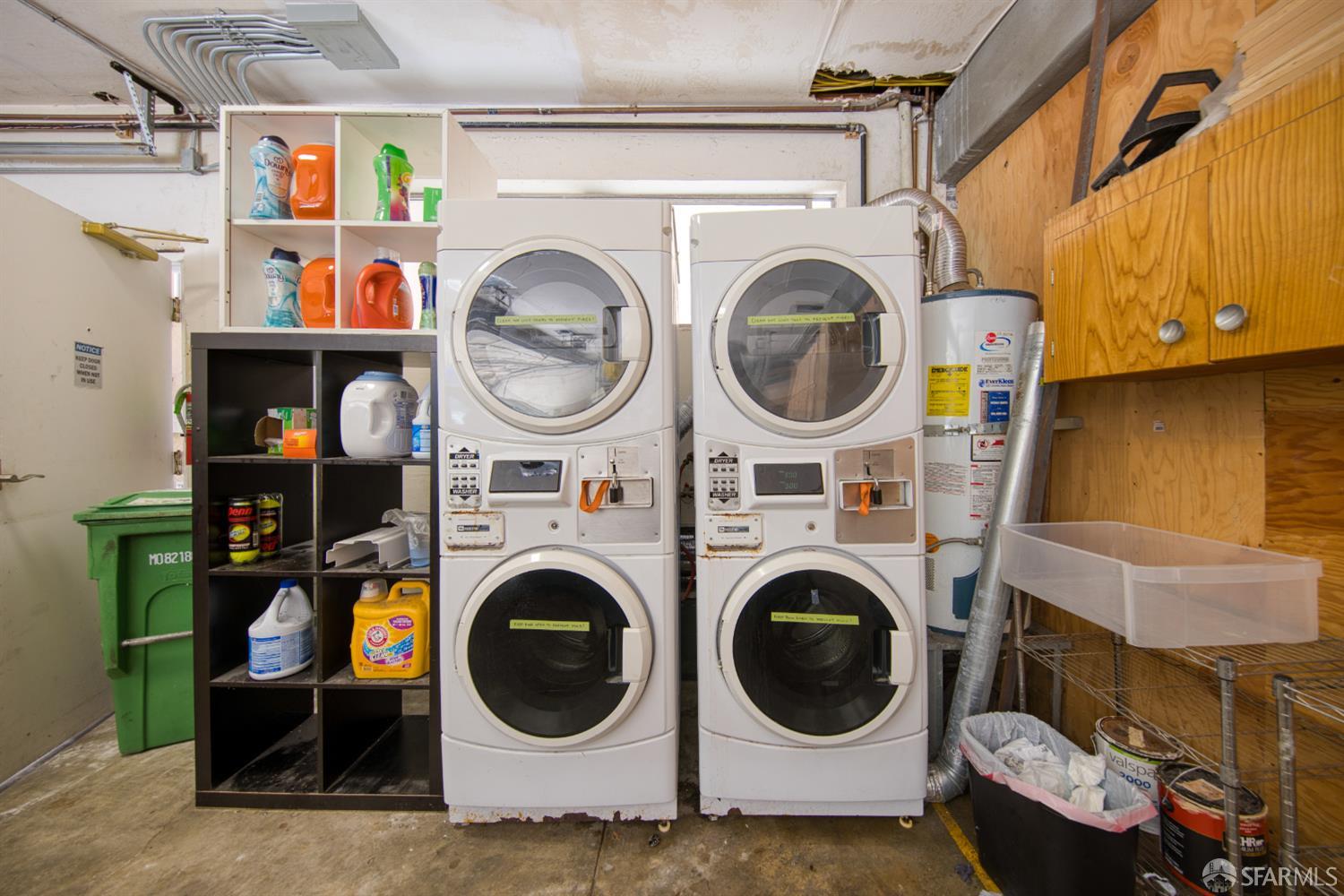 40 Irving Street San Francisco, CA 94122 - Photo 10 of 13 a utility room with dryer and washer