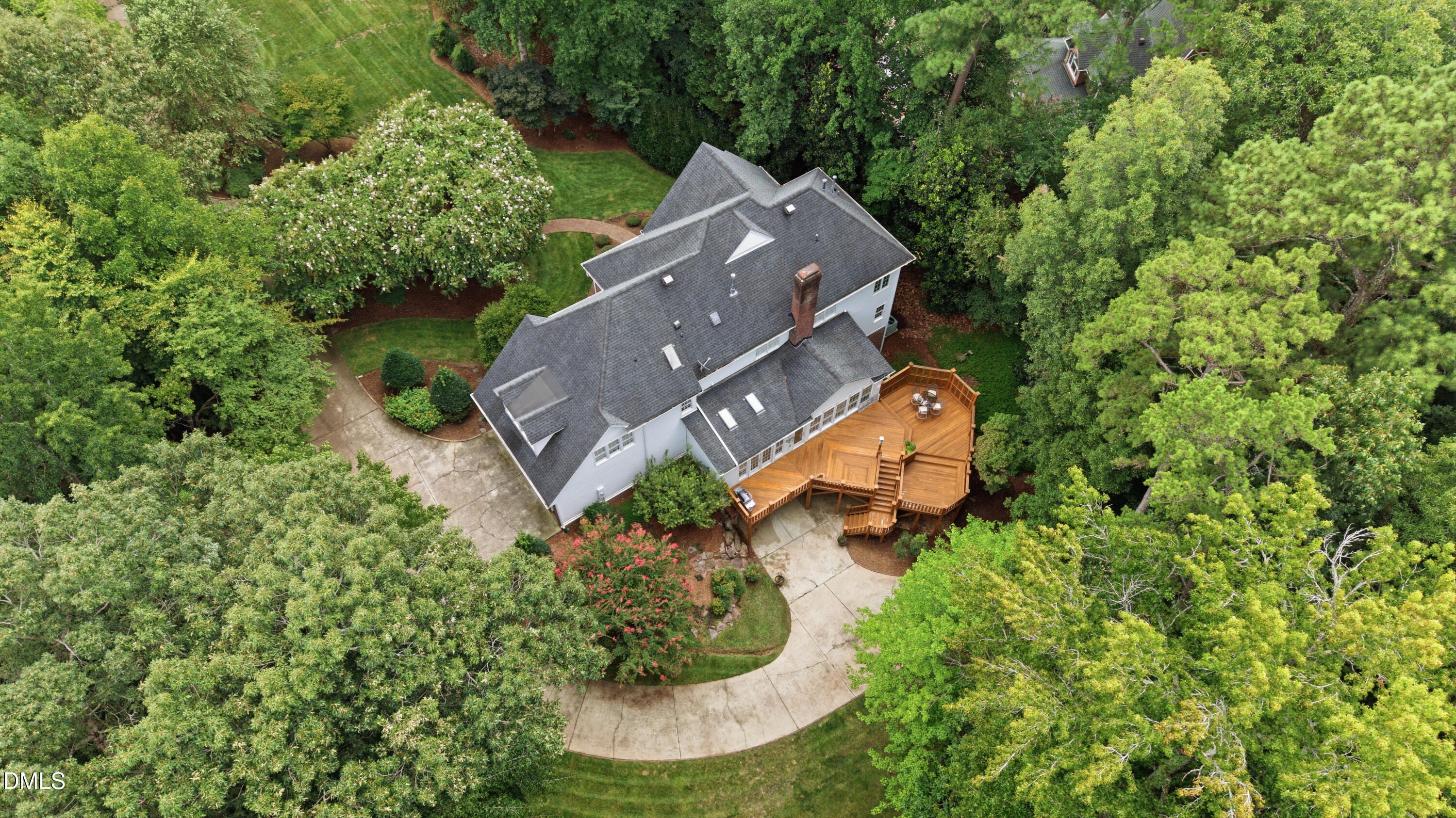 421 Swans Mill Crossing Raleigh, NC 27614 - Photo 49 of 69 Rear Aerial