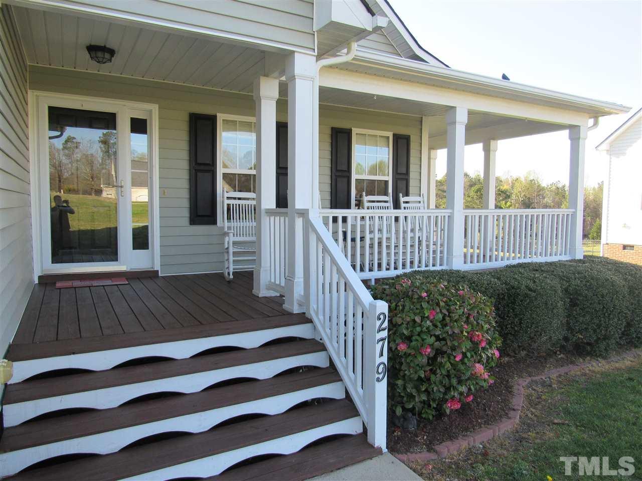 279 Steve Ridge Willow Spring, NC 27592 - Photo 3 of 25 a view of outdoor space and deck
