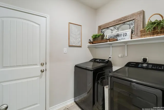 a view of storage and utility room
