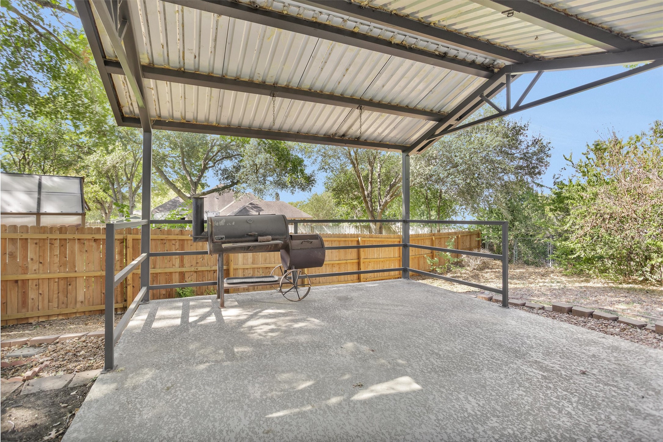 1906 Round Table New Braunfels, TX 78130 - Photo 35 of 46 a view of back yard with patio
