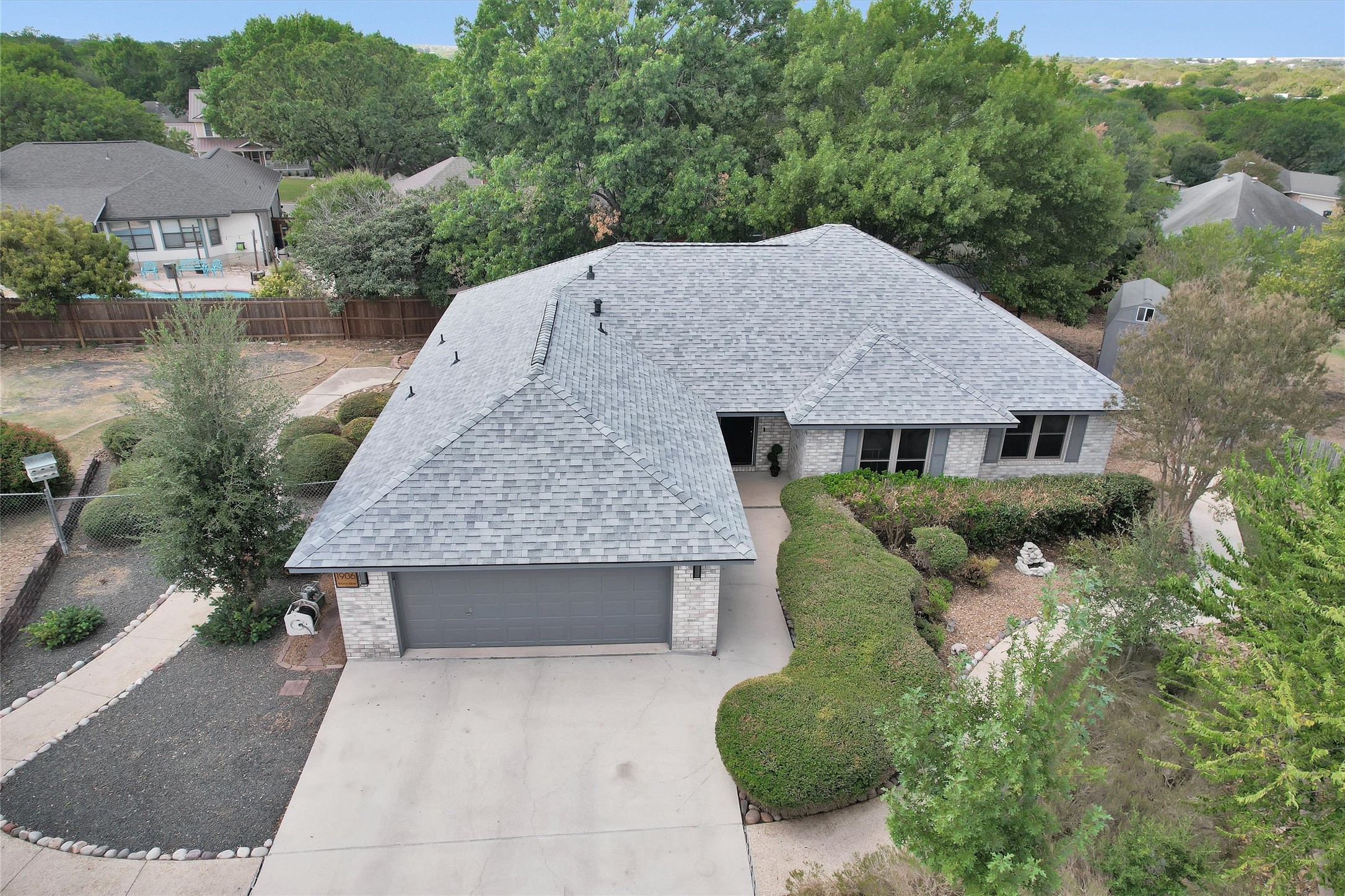 1906 Round Table New Braunfels, TX 78130 - Photo 45 of 46 an aerial view of a house
