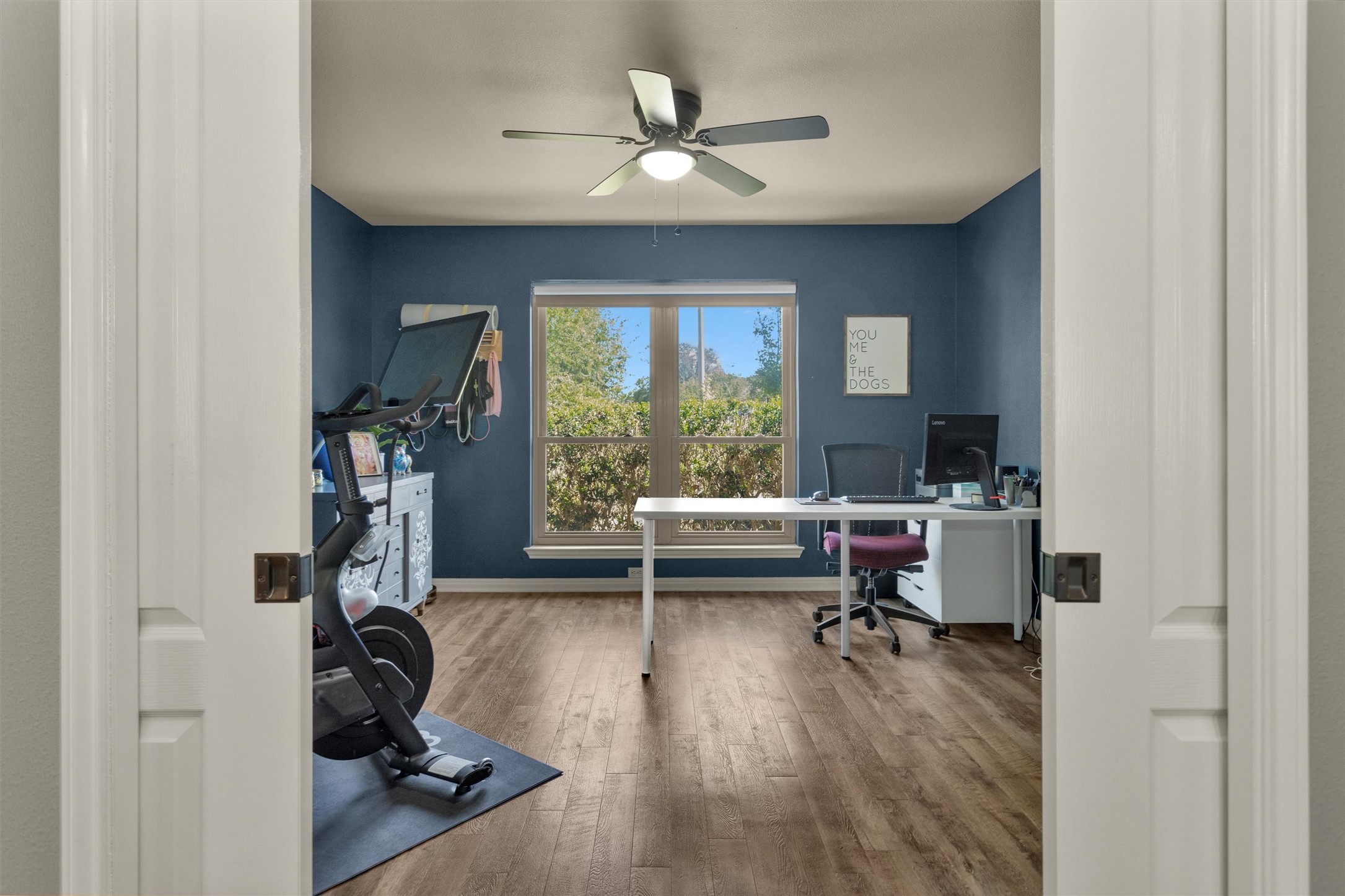 1906 Round Table New Braunfels, TX 78130 - Photo 7 of 46 a view of a workspace with furniture and a window