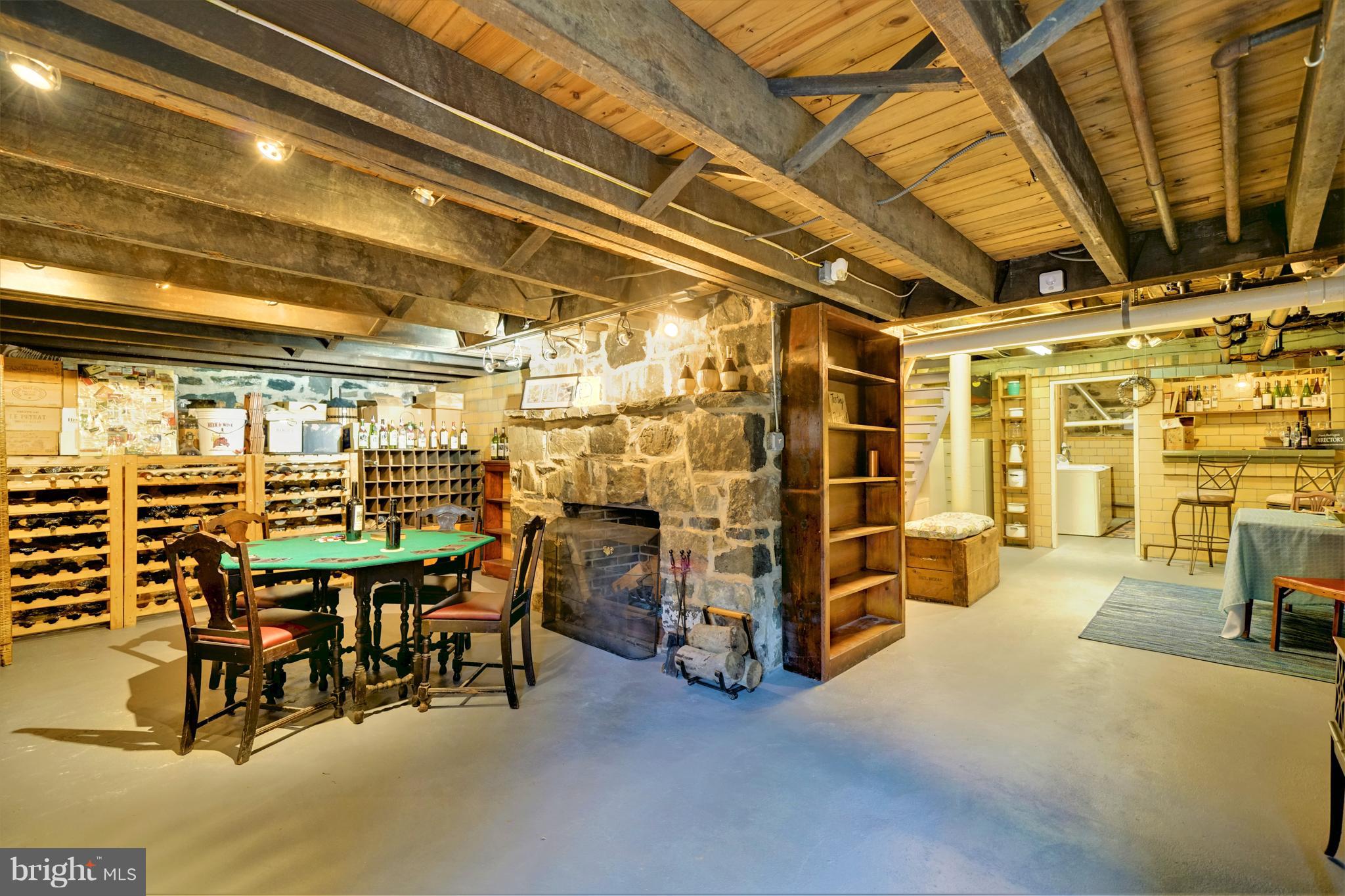 309 Gun Road Baltimore, MD 21227 - Photo 39 of 99 Lower Level w Exposed Beams in Ceiling