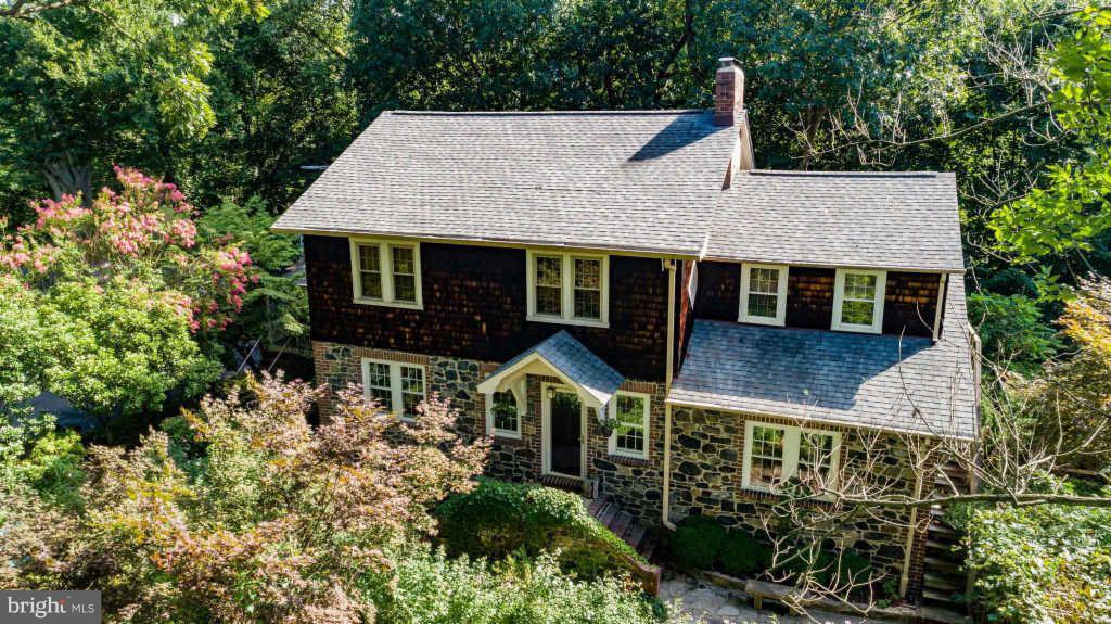 309 Gun Road Baltimore, MD 21227 - Photo 4 of 99 Aerial View of Main House w Newer Fiberglass Roof