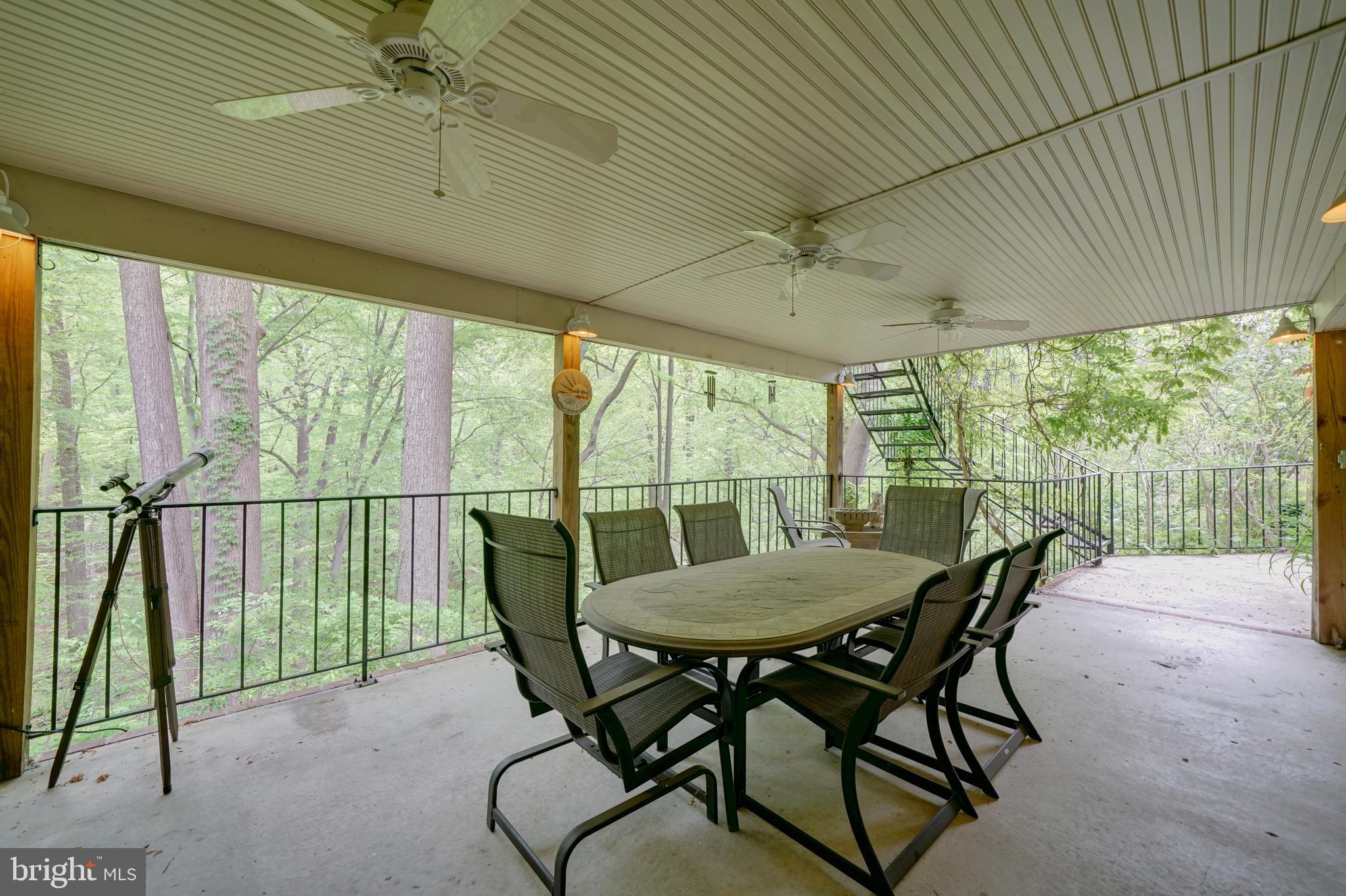 309 Gun Road Baltimore, MD 21227 - Photo 58 of 99 Covered Loggia in Rear of Home