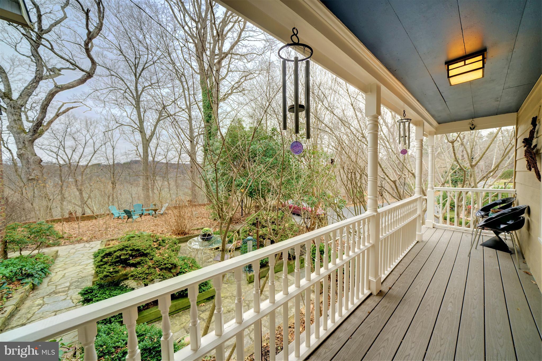 309 Gun Road Baltimore, MD 21227 - Photo 70 of 99 Covered Porch w Wood Ceilings & Azek Decking