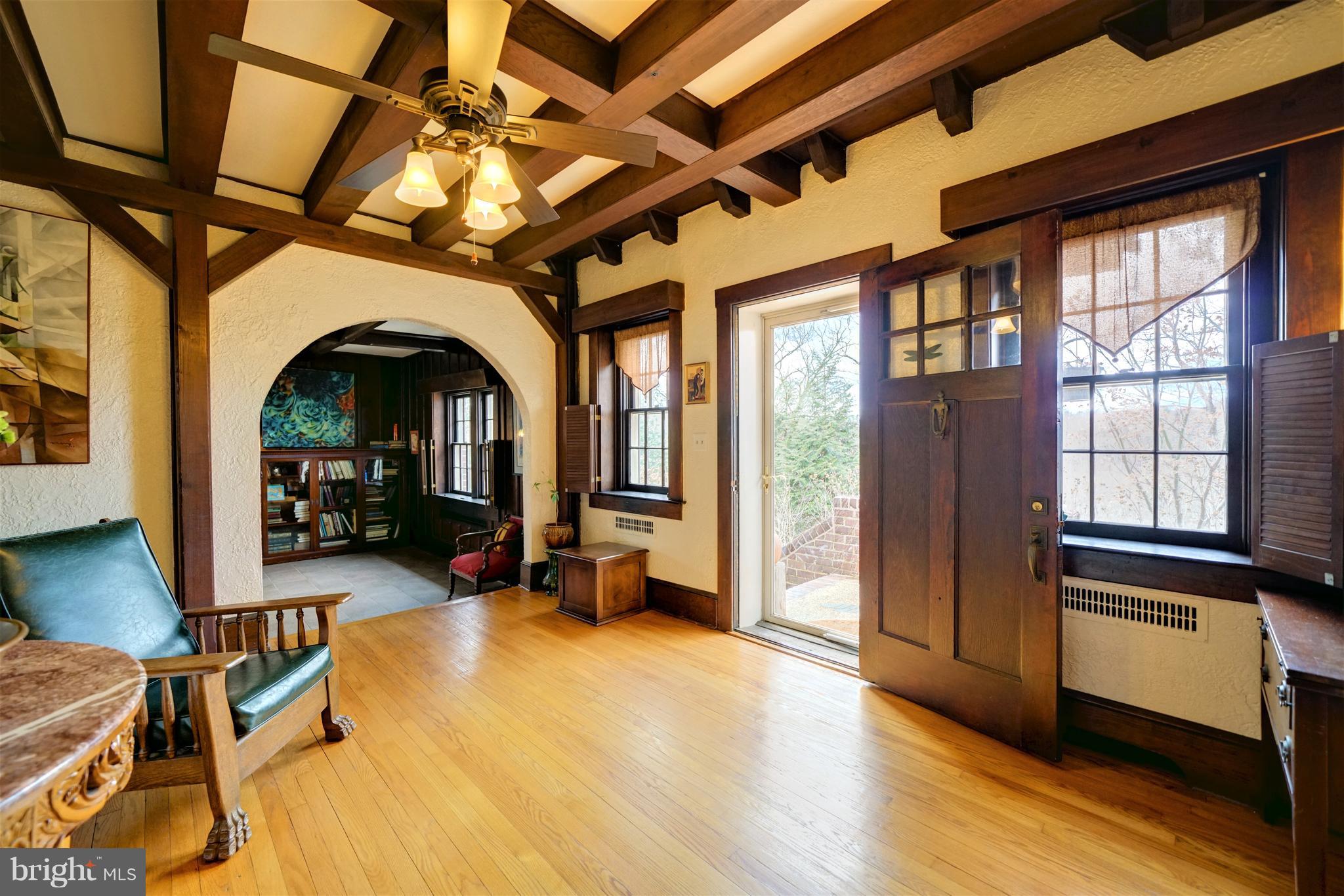 309 Gun Road Baltimore, MD 21227 - Photo 7 of 99 Mission Style Foyer w 10' Ceilings & Hardwoods
