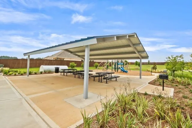 a view of outdoor space with seating