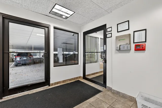 a view of parking area